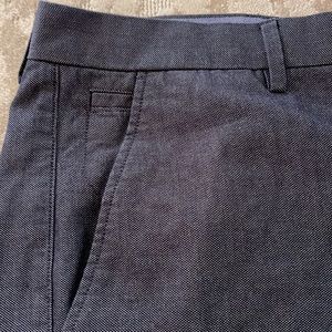 Banana Republic Navy Blue Textured Chinos